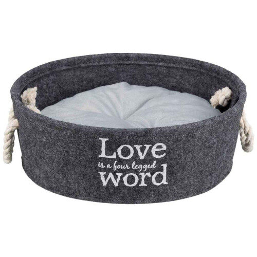 Trixie TRIXIE Lian Bed, 37 cm, Anthracite