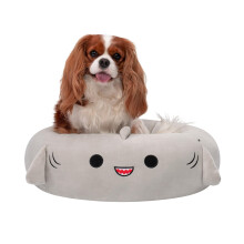 Squishmallows Original 24-Inch Gordon Shark Pet Bed - Medium Ultrasoft Official Plush Pet Bed
