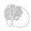 Bunnies Cutting Dies Tree Shape for Card Making Carbon-MH893 1