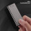 Refillable metal lighter slim wind-resistant butane flame 8