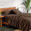 Ensemble de draps Queen, microfibre hydro-brossée ultra-douce, 2