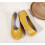 Γυναικεία Δερμάτινα Παπούτσια Loafers Μονόχρωμα Slip-on Flat Παπούτσια Άνετα Casual Φλατ για 2