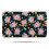 Tapete de banheiro floral em microfibra, 43 x 69 cm (17 x 27 polegadas) 1