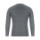 Mens Pullover Shirts Long Sleeve Solid Round Neck Pullover Sweater Slim Fit Bottoming Knit Top,Gray 4
