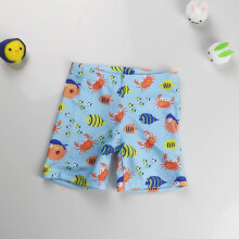 Little Boys Swim Trunks Kids Cartoon Dinosaurs Floral Swim Shorts Quick Dry Bathing Suit Swimwear 1-9 Years