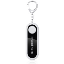 Alarme Personnelle Alarme D'Auto-DéFense 125DB SirèNe de DéFense Personnelle pour Enfant Femmes SéCurité Alarme Portable Porte-CléS