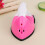 Iron Solid Color Compact ABS Travel Iron Sewing Supplies (Pink) 2