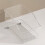 Clear Plastic Wheeled Storage Box - Large Capacity Multi-Purpose Organizer for Home, Bathroom, Kitchen 1