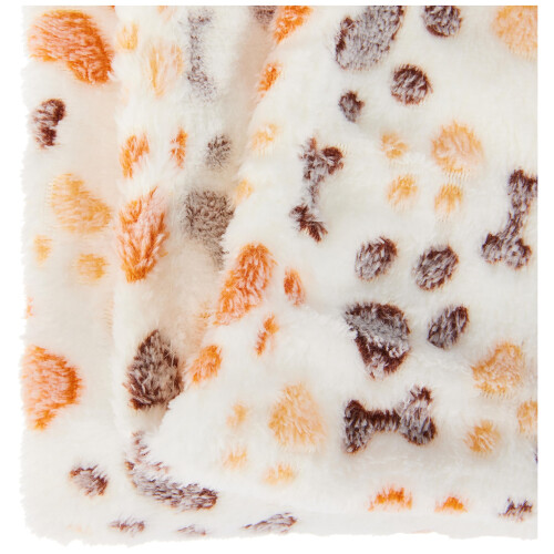 Trixie TRIXIE Lingo Blanket, 10 x 75 cm, White/Beige 1