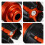 Garneck motorcycle fork frame sliders orange 2 pcs 6