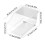 Clear Plastic Wheeled Storage Box - Large Capacity Multi-Purpose Organizer for Home, Bathroom, Kitchen 3
