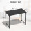 Mesa de computador com estrutura de metal, mesa de escritório para home office, mesa de escrita moderna e simples, 40 polegadas, pés ajustáveis 7