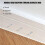 150Pcs Baseboard Seamless Nails Double-Headed Screw, Skirting  Special Invisible Security Nails with Sleeve Tool 5
