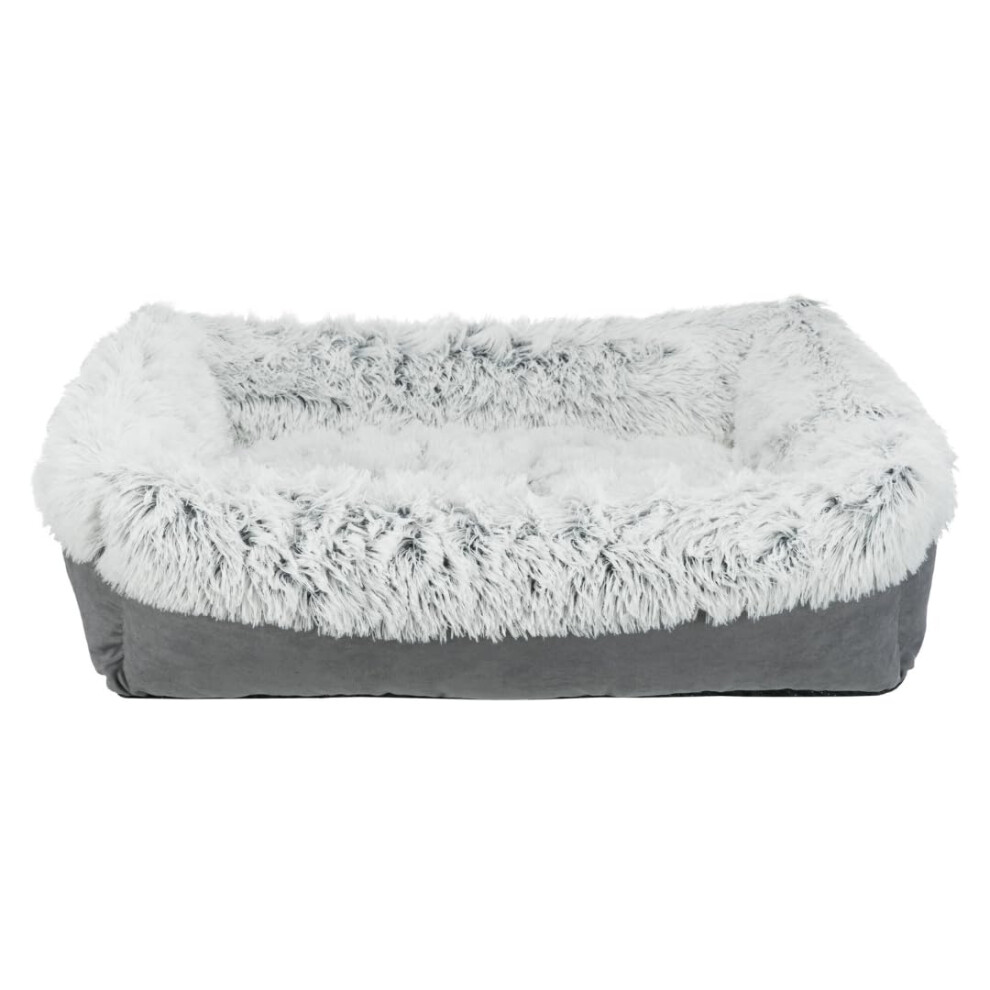 Trixie Harvey Bed, Square, 60 ? 50 Cm, And - Grey/White/Black