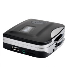 Conversor portátil de cassete para MP3 com reprodutor USB
