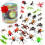 Ensemble de 30 figurines d'insectes géants à usage éducatif 1