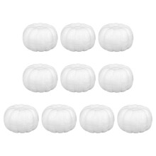 10Pcs Pumpkin Cúr Bán Ceardaíocht do Oíche Shamhna Fómhar Fómhar Fómhar Teach 10CM