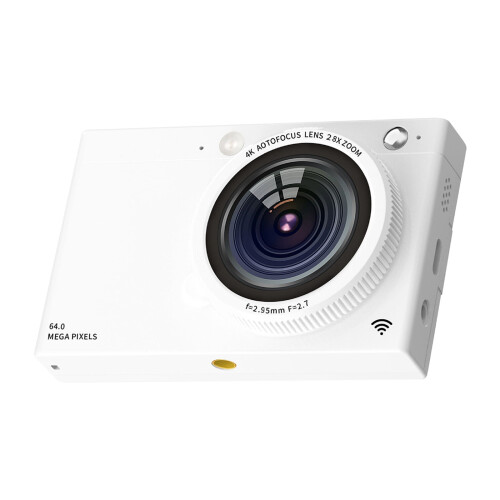 Ψηφιακή κάμερα FHD 64MP με WiFi, οθόνη IPS 2.83 ιντσών, λήψη φωτογραφιών και βίντεο,