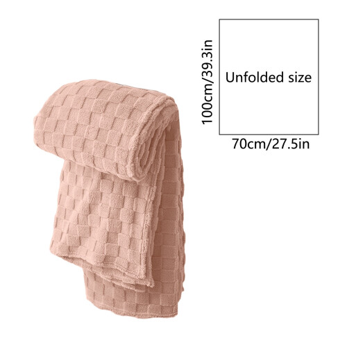 New Throw Blanket Soft Blanket 70*100cm Super Soft Warm Solid Warm Micro Plush Fleece Blanket Throw Rug Sofa Bedding Blankets & Throws 2
