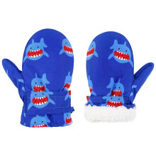 Baby-Skihandschuhe, wasserdicht, fleecegefüttert, warm für kalte