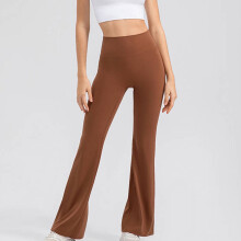 Lulshou Pantaloni de yoga pentru femei, talie înaltă, ridicare a șoldurilor, moi, confortabili, pantaloni de yoga respirabili, sport, fitness,