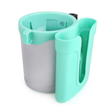 3-in-1 Multifunctional Bicycle Mobile Phone Holder Cup Holder Key Hook ABS Material Cup Holder