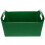 Balde térmico de plástico verde com alças para uso doméstico, grande capacidade, 36 x 27 cm (14,2 x 10,8 polegadas). 1