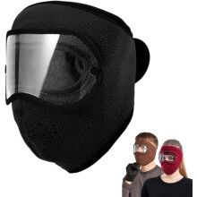 Winterfleecebril, winddicht en anti-condens, unisex