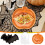 Δίσκοι σερβιρίσματος Comefolife για το Halloween: Πλαστικά πιάτα κολοκύθας, νυχτερίδας και 6