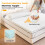 Surmatelas en mousse à mémoire de forme et gel, 5 cm 7