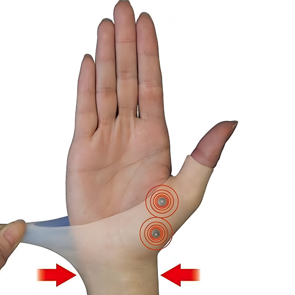 Arthritis Support Gloves with Silicone Gel Wrist Support