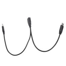 USB Y-splitterkabel voor mobiele harde schijven – 2 mannelijke naar 1