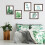 8x10 Picture Frames Rustic Brown with Mat Photo Frames 4 Packs for Tabletop or Wall 2