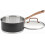 Matte Black Elegance 1.5 Quart Saucepan and Cover 1