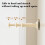 Support de rangement extensible pour lave-linge/sèche-linge, gain de place, lot de 2 6