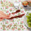 Toalha de mesa redonda com estampa floral 60x60 polegadas 6