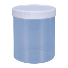 Kuchynské kanistre odolné voči rozliatiu, úložné poháre so širokým hrdlom, plastové, verzie 300 ml, 500 ml, 1000 ml