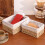Panier de rangement en osier avec doublure rectangulaire (1 pièce) 5