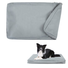 Nogsay Dog Bed Cover,Waterproof Dog Crate Mattress Cover,Removable & Washable Bed Covers for Dogs,Zippered Dog Crate Bed Cover,Pets Cat Mat Cushion