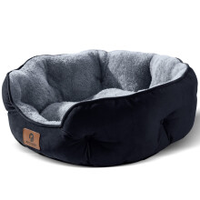 Asvin Medium Dog Bed for Medium Dogs, Large Cat Beds for Indoor Cats, Pet Bed for Puppy and Kitty, Extra Soft & Machine Washable with Anti-Slip &