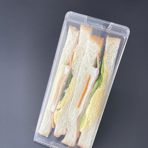 Triangle Sandwich Container Food-Grade Plastic 1 Pack 1