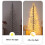 Christmas Lights Christmas Flat Tree Lights LED Rattan Lights String with Remote Control x1,Adapter x1 7