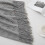 Dark Grey Textured Knitted Throw Blanket 60 x 80 Inch 3