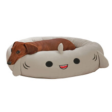 Squishmallows Official 24-Inch Gordon Shark Pet Bed - Medium Ultrasoft Official Plush Pet Bed