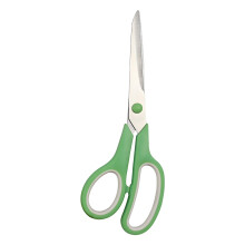 Scissors All Purpose Anti-Slip Handles Super Scissors compatible with Sharp Blades for Easy Cutting Scissors for Office 21.8x8.2CM,Green
