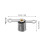 Hemoton 6pcs Light Bulb Sockets Physics Experiment Screw Lamp Holders Miniature Bulb Holders E10 2