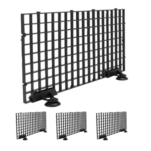 BESTYASH 4Sets Aquarium Divider Plastic Grid Fish Tank Partition Easy Install