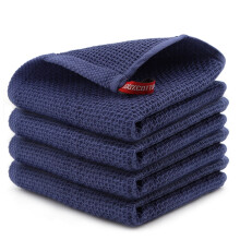 Lot de 4/6 torchons en coton doux et absorbants pour la cuisine et le nettoyage ménager.