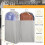 Conjunto de 3 capas transparentes para ternos de 10 polegadas com reforço lateral, 25 cm (10"), para pendurar roupas. Ideal para guardar ternos e 5