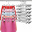 6er-Pack Metall-Hosenbügel mit Clips 1